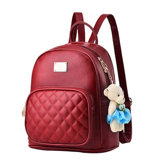 Mini Babala Damen Pu Leder Mini Rucksack Lässig Wasserdichte Schultasche Reise Daypacks Kleine Geldbörse Für Jugendlich Mädch