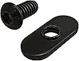 80/20 Inc., 3393, 10 Series, Bolt Assembly: 1/4-20 x .5" Button Head Socket Cap Screw (BHSCS) and Slide-In Economy T-Nut (25 Pack)