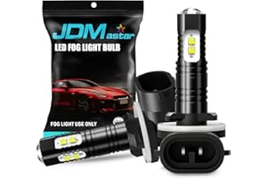 JDM ASTAR Bright White Max 50W High Power 881 LED Fog Light Bulbs