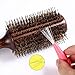 BESTOOL Round Hair Brush for Women or Men, Boar Bristle Hairbrush for Quick Blowout, Add Shine/Volume, Minimize Damage (2.5 Inch)