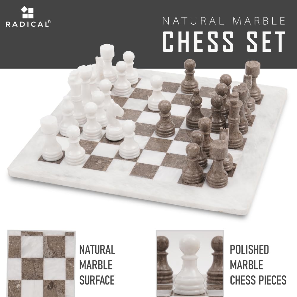 Radicaln Marble Chess Set 15