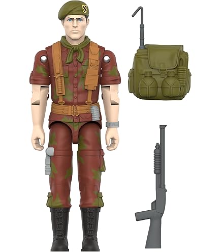 Amazon.com: Super7 Reaction+ G.I. Joe Duke (Cartoon) - 3.75