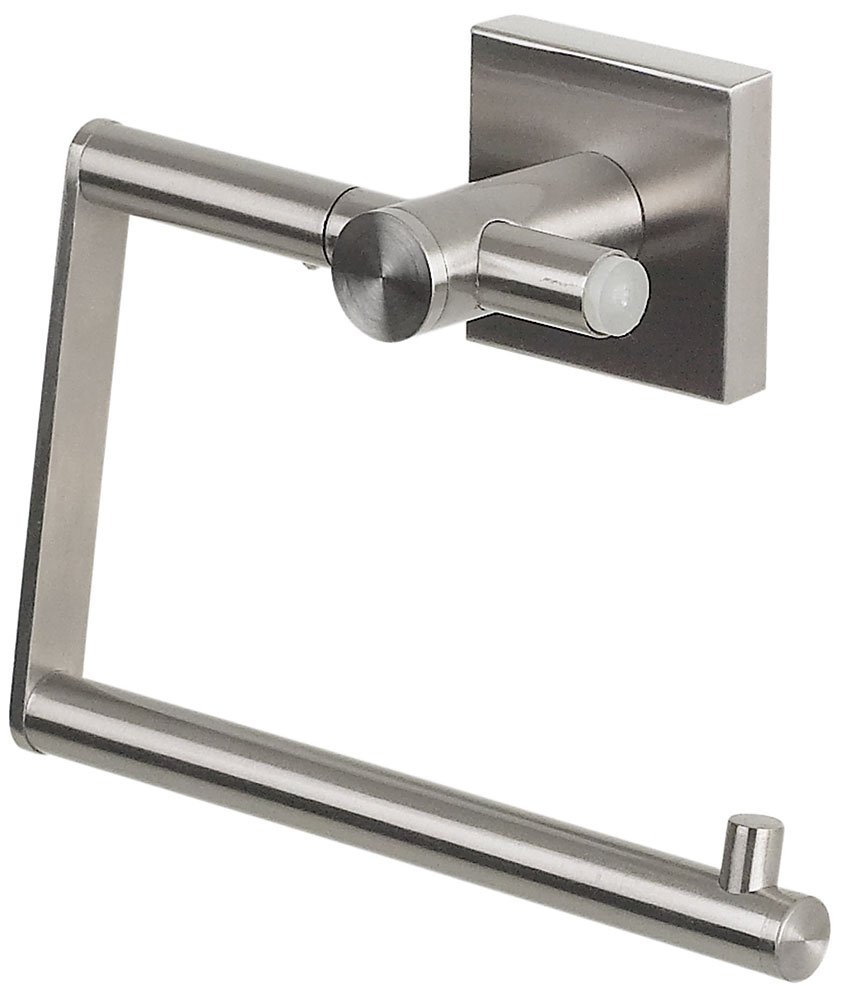 Spirella Nyo Collection Toilet Paper Dispenser-Bar 14, Stainless Steel, Matt Chrome, Curvo