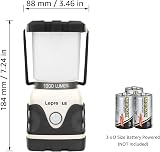 Lepro 1000 Lumen Camping Lantern Dimmable Battery Powered IPX4 view 4