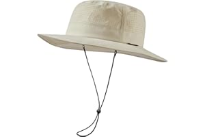 UVSAI UPF 50+ Bucket Sun Hat with Laser Perforated Mesh Cooling Adjustable Breathable Lightweight for Outdoor Men Women