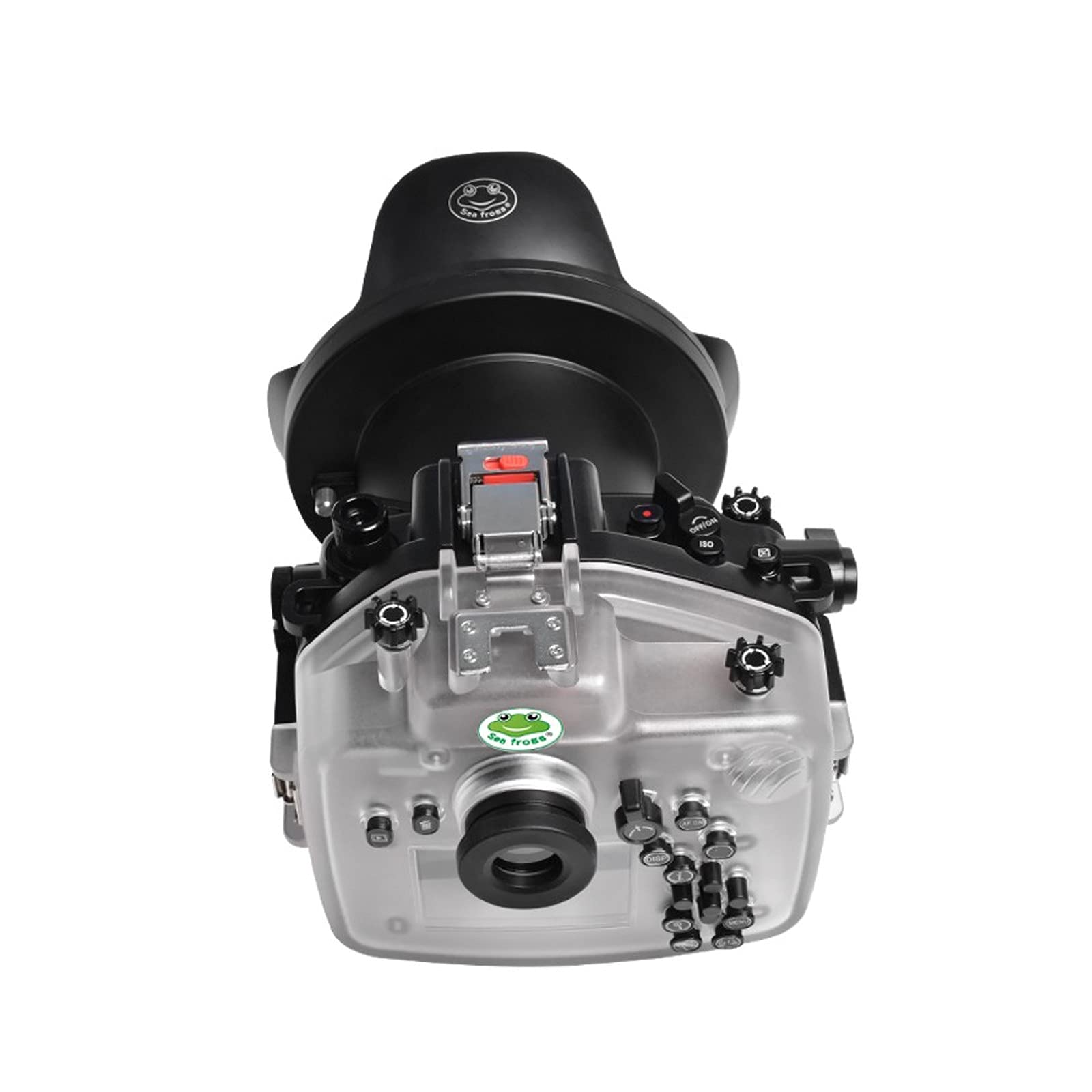 SeaFrogs Underwater Housing for Nikon Z7 Z6+ 6 Inch Dome Port Kit 40M/130ft Waterproof Case for Nikon Z6 Z7+ NIKKOR Z 24-70mm f/4, Z 28-75mm f/2.8