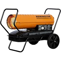Remington REM-140T-KFA-O 140,000 BTU Kerosene/Diesel Thermostat-controlled  heating for up to 3500 square feet | Great for Warehouses, Construction  Sites, Garages, Barns and Workshops - Amazon.com