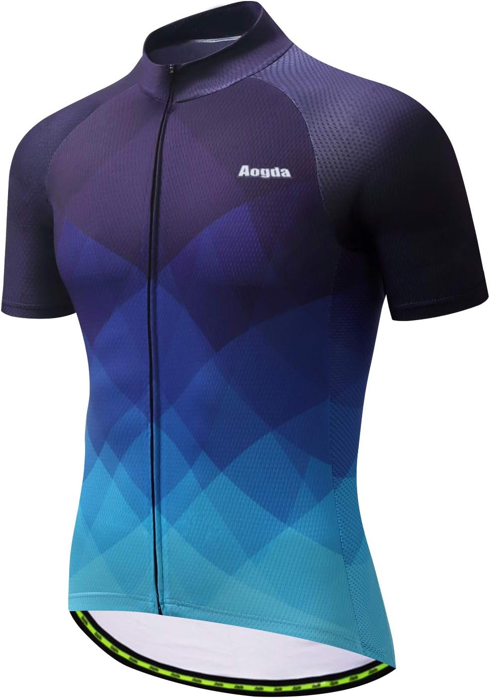Aogda Cycling Jersey Men Bike Shirts Team Biking Clothing Bicycle Tights Short Sleeves Jacket