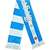Levviye 2026 Soccer Supporter Scarf Double Side Knit Football Fan Scarves for Match Cheering Memorabilia Gift