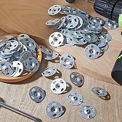 Washers for Installation of Foam Board Panels 1-1/4