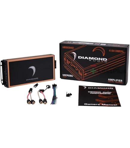 DIAMOND D3 400.4 4chアンプ Amazon.com: Diamond Audio D3 400.4 57 Watts RMS at 4 Ohms 4