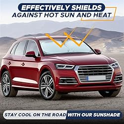 EcoNour Patented Design Car Windshield Sun Shade