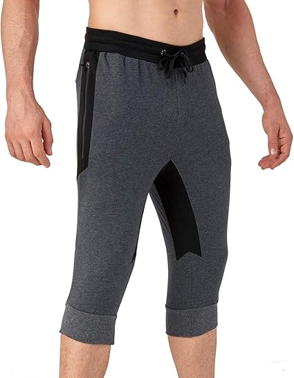 wearing shorts under sweatpants