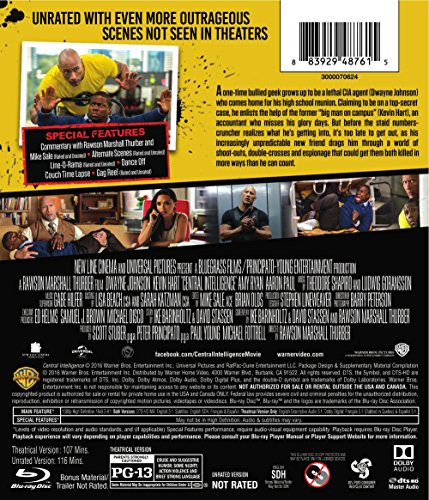Central Intelligence Blu-ray - Image 2