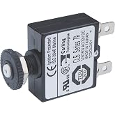 Blue Sea Systems 7053 Circuit Breaker Push Button 7A, Blue