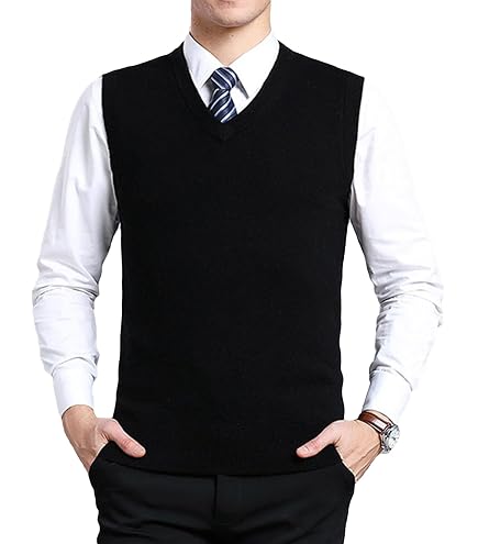 トップス OVY Cotton Wool V-neck Knit Vest black M Cotton Wool V