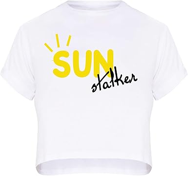 yellow crop top amazon