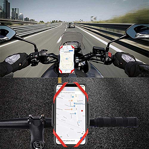 Umiwe Bike Phone Mount Bicycle Holder,Universal Cell Phone Holder for Bicycle Handlebars Compatible iPhone 8Plus/8/7Plus/7/6S,Galaxy S9/S9,S8 /S8/S7/S6 and Other Devices - Thumbnail 6