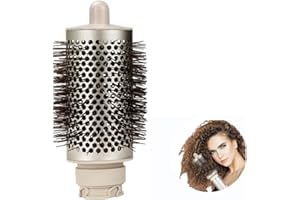 Large Round Brush for Shark FlexStyle Blow Dryers Attachments,Jumbo Bigger Oval Round Volumizing Brush,Styling for Straight, 