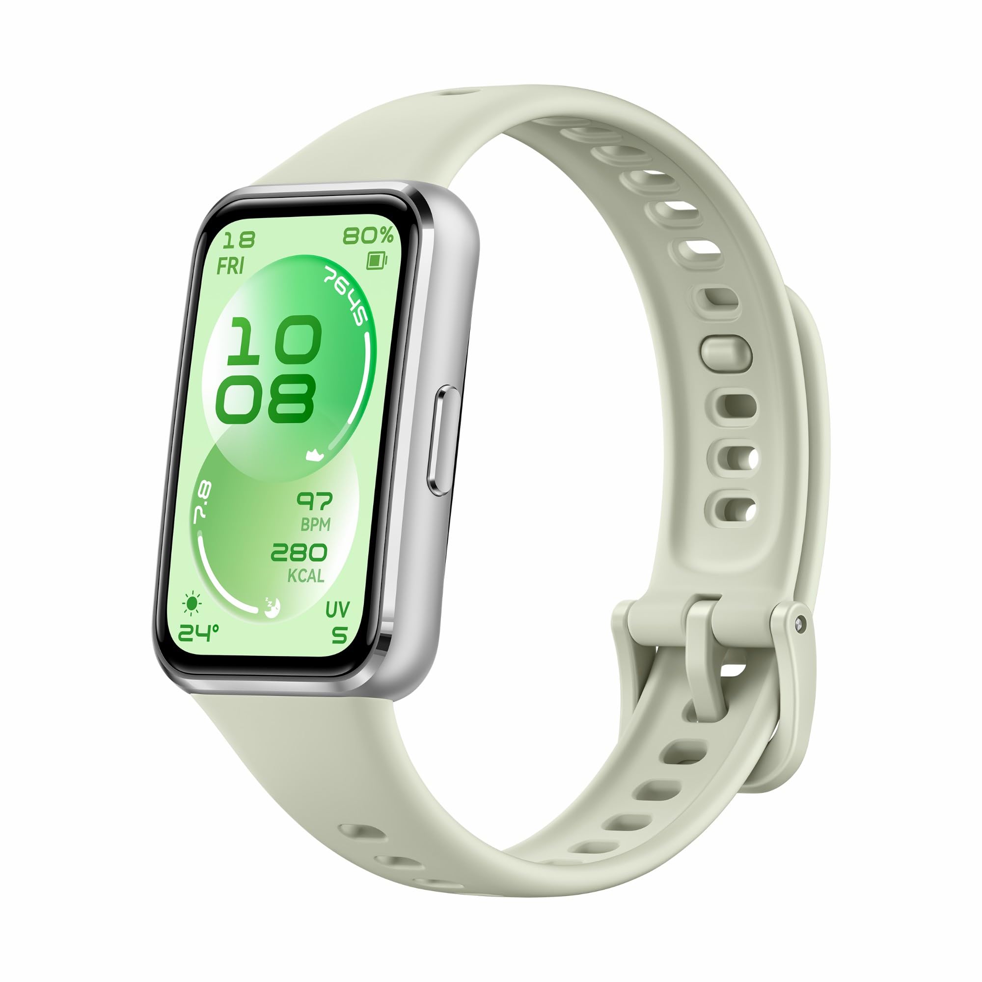 HUAWEI Band 11 Smartwatch, Fitness Tracker mit 1,62" AMOLED-Display, 1500 Nits, Herzfrequenz- & Schlaftracking, SpO2, Bis zu 14 Tage Akku, Bluetooth, Android & iOS, Legierungsgehäuse, Grün