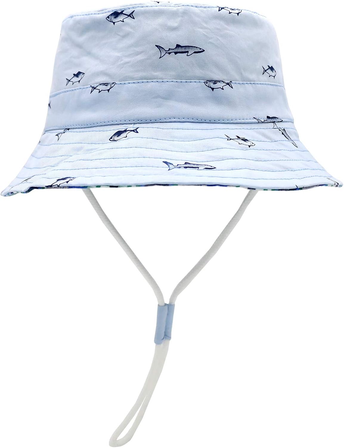 Sarfel Baby Sun Hat Toddler Summer Hats UPF 50+ Baby Bucket Hat Kids Beach Hats for Baby Boys: Clothing