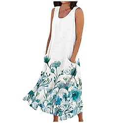 Generic Summer Dresses for Women 2024 Round Neck