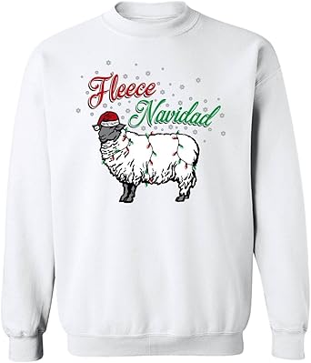 fleece navidad sweatshirt