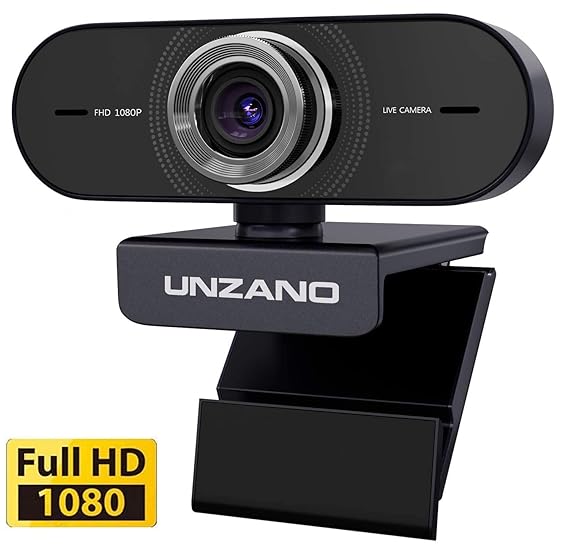 unzano 1080p webcam