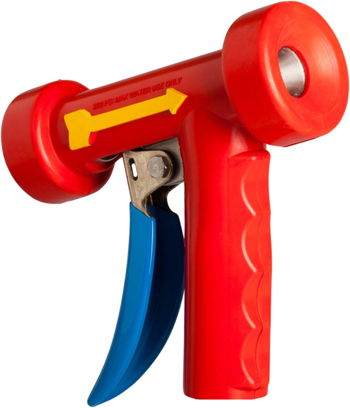 RT12-BR Rear Trigger Water Spray Nozzle - Heavy Duty & Light Weight - Made With Brass- Red - 1 Count