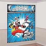Ninja Power Rangers Steel' Wall Poster Decorating Kit (5pc)