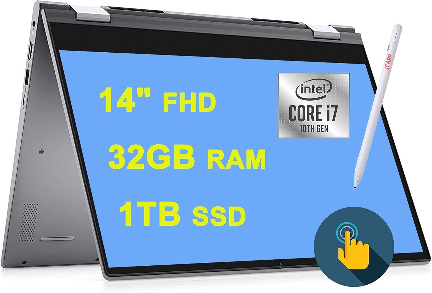 Flagship 2021 Dell Inspiron 14 5000 2 in 1 Laptop 14