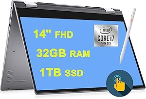 Flagship 2021 Dell Inspiron 14 5000 2 in 1 Laptop 14