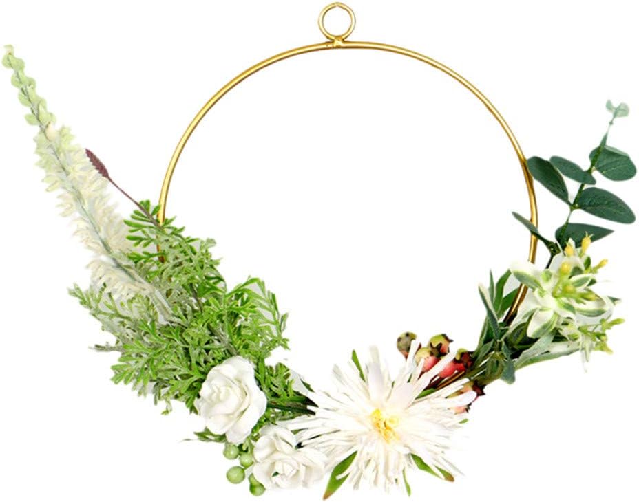 WINLISTING 2019 Beautiful Hot Sale Hanging Planter Flower Basket, Artificial Flower Pots Hanger Wall Hanging Basket Rack, Home Garden Decor Hanging Baskets (C)