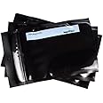 ShieldNSeal Vacuum Seal Bags (All Black Zipper Bags, 5" x 8")