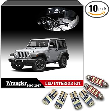 12 Pieces 2010-2018 Subaru Outback Premium White LED Interior Package