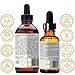 Laritelle Organic Hair Growth Complex | Hair Loss Treatment 4 oz + Hormonal Balance & Thyroid Support Treatment 1 oz | Balances Hormones, Nourishes Hair Follicles, Promotes New Hair Growth | GMO-free