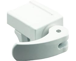 Defender Security U 9809 Sliding Window Lock for Vinyl Windows – Easy Installation to Keep Windows Securely Closed – White Di