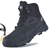 SUADEX Steel Toe Boots, Construction Indestructible