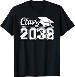 Class of 2038 Grow with me T-Shirt