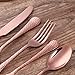 20-Piece Rose Gold Flatware Silverware Set, Bisda Stainless Steel Cutlery Sets, Multipurpose Use for Home, Kitchen, Restaurant, Hotel Tableware Utensil Service for 4 …