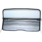 Wind Deflector for Chevrolet Camaro 5 (2011-2016) - Foldable - with Quick Release Fastener - Black | Windstop | Wind Blocker
