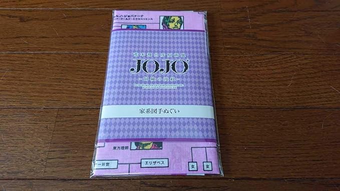 Amazon Co Jp ジョジョの奇妙な冒険 ジョジョ展 Jojo 家系図手ぬぐい 荒木飛呂彦 ジョジョ 長崎 手ぬぐい タオル ホビー