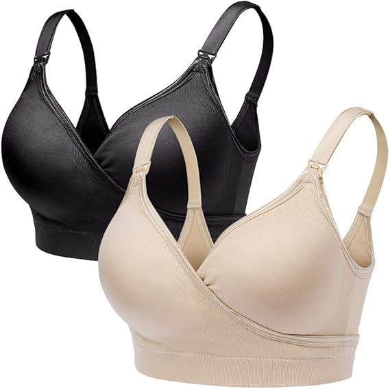 CLUCI 3 Pack Womens Nursing Bra Bralette for Maternity and