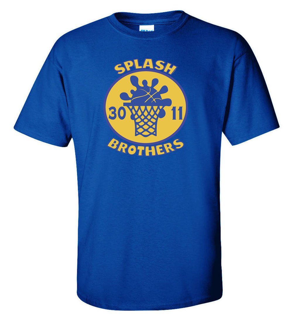 Blue Golden State Splash Brothers T Shirt Stellanovelty