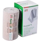 Lohmann &amp; Rauscher Rosidal K Short Stretch Compression Bandage, For Use In The Management of Acute &amp; Chronic Lymphedema, Edema, &amp; Venous Insufficiency, 3.93" x 5.5 Yards (10cm x 5m), 1 Roll