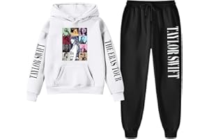 Caeoweyjj 1989 Tracksuit for Girls 4-14 Years,Funny Gift Hoodie for Tayler Music Lovers,Kid Swifts Sweatshirt Concert Outfit