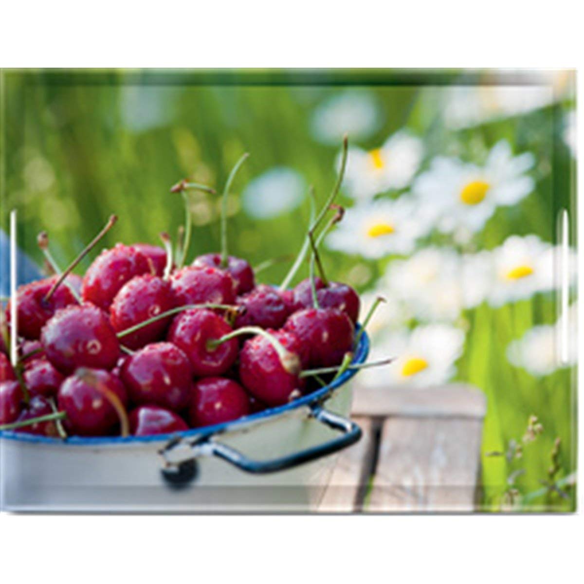 EMSA 515689 Classic melamine tray 40 x 31 cm, 'Cherries'