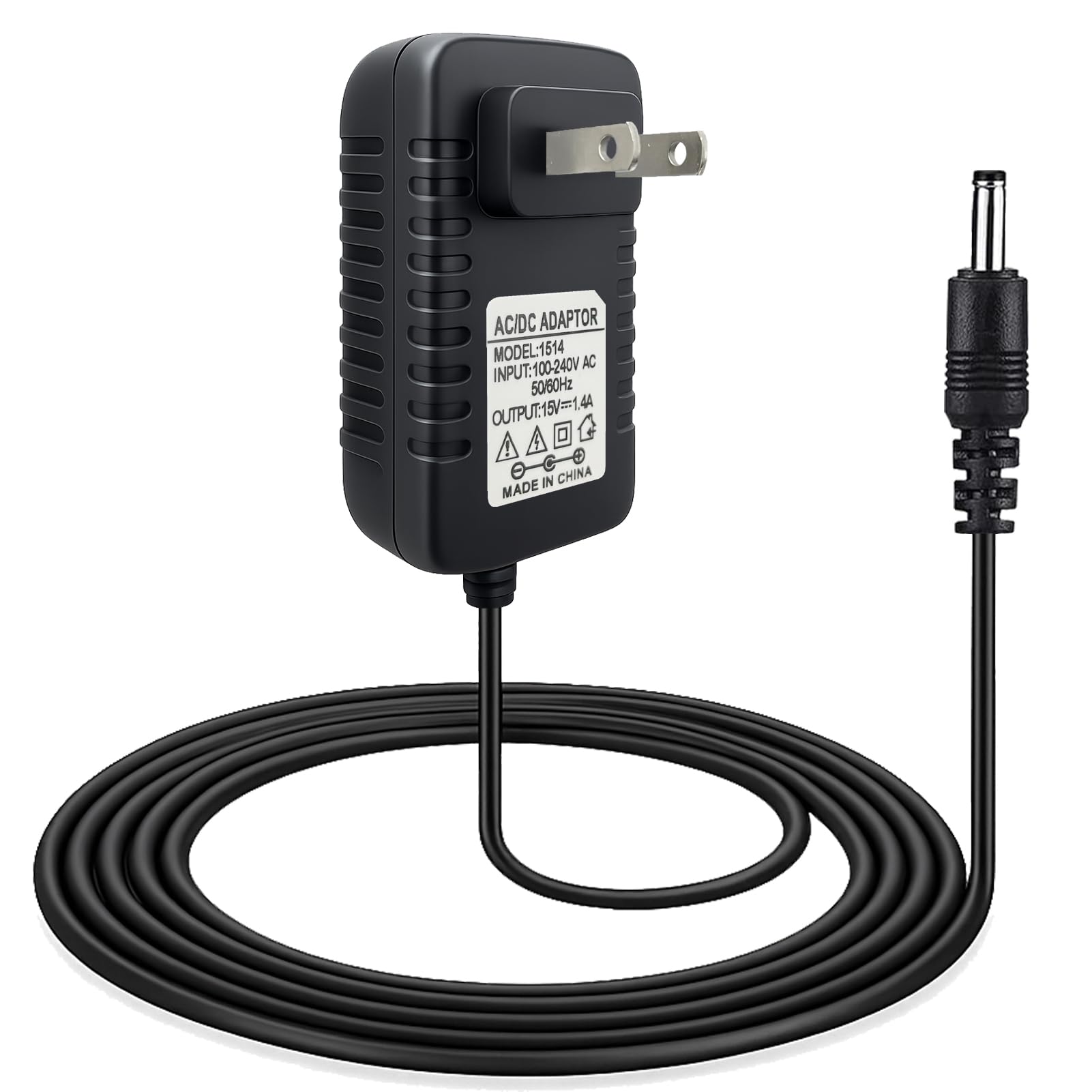 Photo 1 of 21W Power Cord Replacement for Echo Show 5 (3rd Gen 2023), (1st Gen), Echo Plus (1st Gen), Fire TV (2nd Gen), SK705DI, XC56PY, MW46WB, DV83YW, PS73BR, PS59CV,6.6FT AC Charger Power Adapter,Black