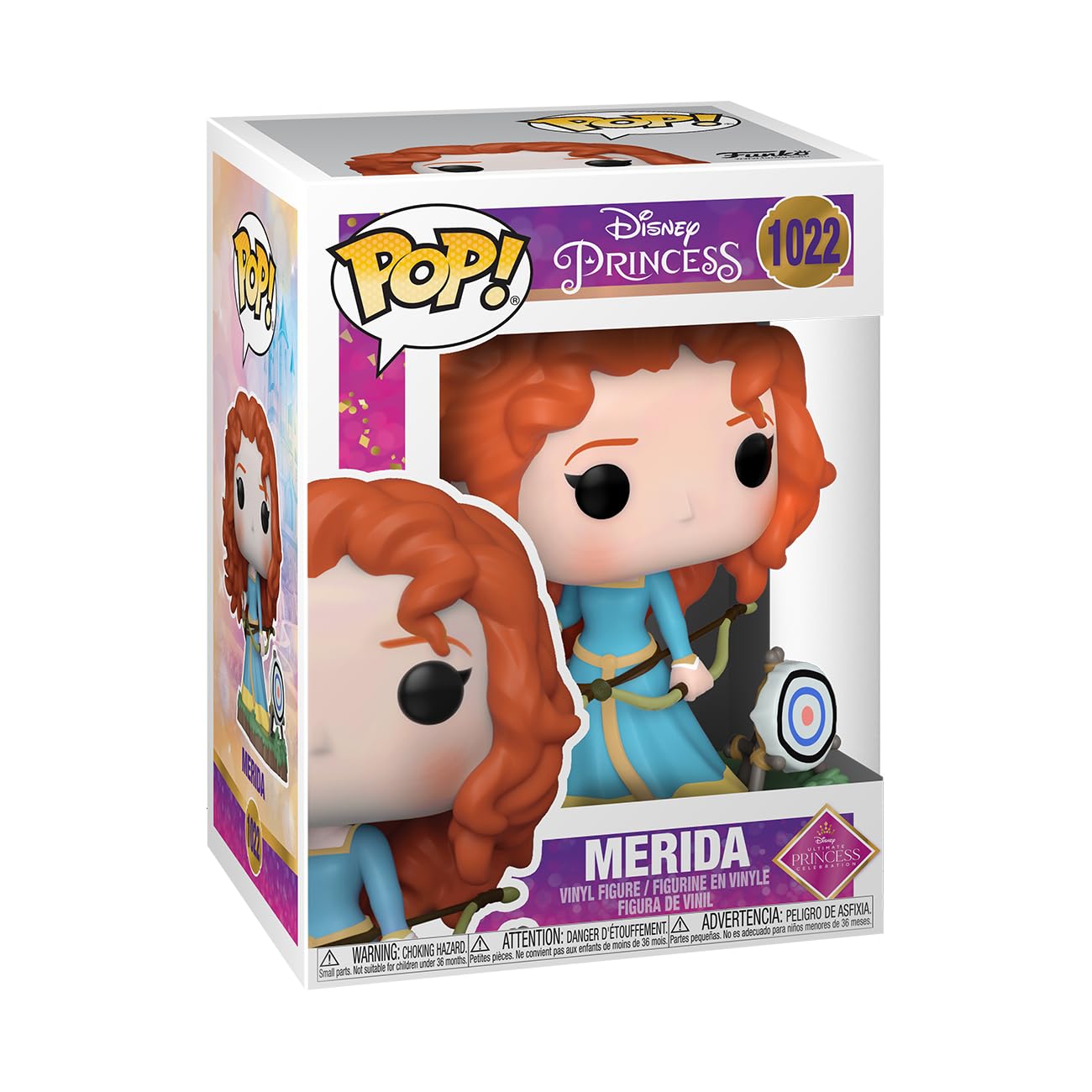 Funko POP! Disney Princesses: Brave - Merida - Collectable Vinyl Figure - Gift Idea - Official Merchandise - Toys For Kids & Adults - Model Figure for Collectors and Display