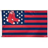 Wincraft MLB Boston Red Sox 02740115 Deluxe Flag, 3' x 5'
